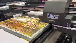 Ntek YC1016 UV flatbed printer