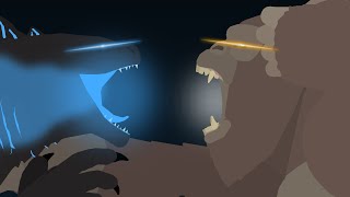 GodzillaVsKong | EPIC FIGHT |stick nodes pro