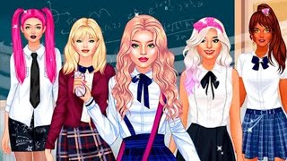 Collage girl team dressup 💞 game || Collage🥀 girl || makeover || Android game play || Indian style screenshot 2