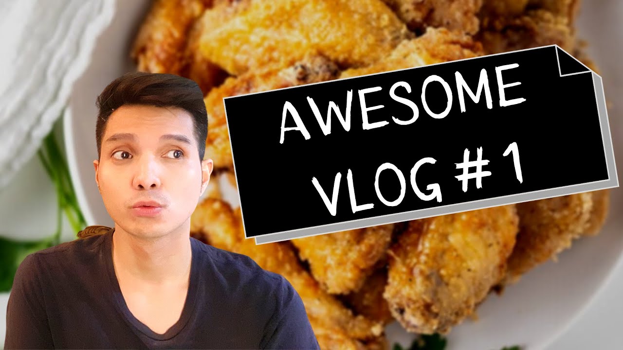 Awesome Vlog 1 How to Air Fry Fried Chicken YouTube