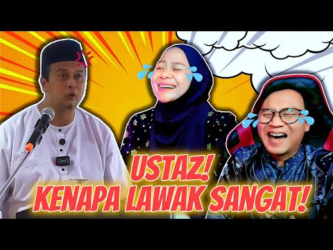 😭TOLOONG‼️TAK BOLEH STOP GELAK Tengok Ceramah ini‼️Ustaz Syamsul Debat  Lawak - INDOREACTTV