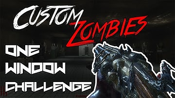 "One Window Challenge" Call Of Duty: World at War Custom Zombies Gameplay + Blundergat Wonder Weapon