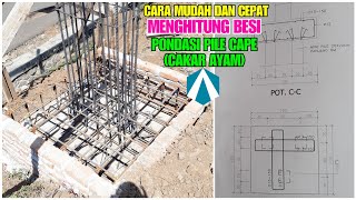 HOW TO CALCULATE THE STEEL REQUIREMENTS FOR PILE CAP FOUNDATIONS (CHICKEN CLAW)