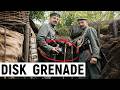 An Unusual Disc Grenade. Weapons of World War I. Diskushandgranate 1915