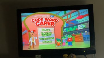 Opening To Leapfrog Talking Words Factory 2 Code Word Caper On DVD