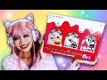 Opening a huge box of holiday sanrio surprises sanrio adventcalendar unboxing