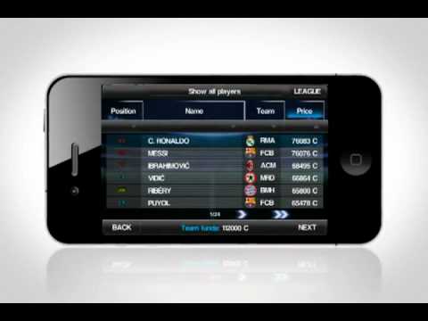 PES 2012 For IPhone Trailer 