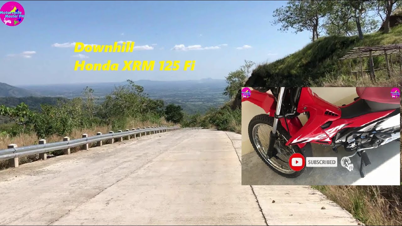 Downhill | Honda XRM 125 Fi