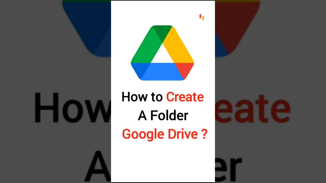 How to Create Google Drive Folder ?