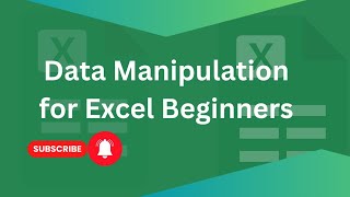 Famous Data Manipulation for Excel Beginners | Data Analytics Profile