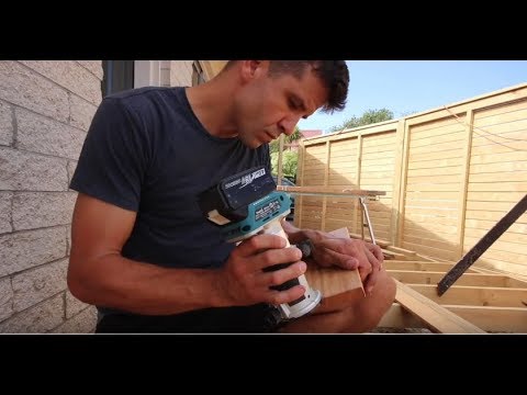 Finishing Decking With NEW Makita 18V Router - YouTube