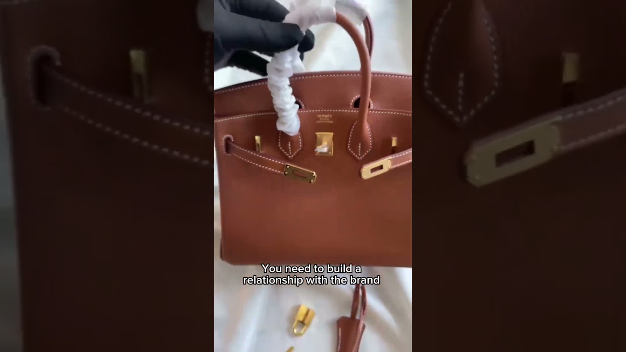 Why cant you a birkin even if you have money? 