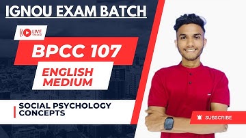 BPCC 107 SOCIAL PYSCHOLOGY | BA HONOURS | Important questions | IGNOU WALAY