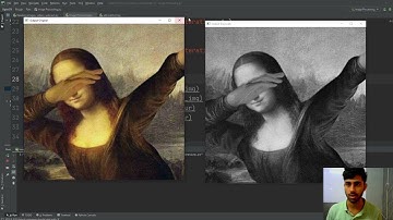 9) Basic Image Processing by OpenCV: Colored to Grayscale, Blurring, Edge Detection, Erode & Dilate