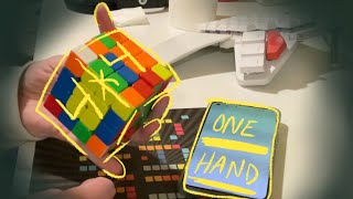 4x4 One Handed PB 1:27.79 - Meyer Method