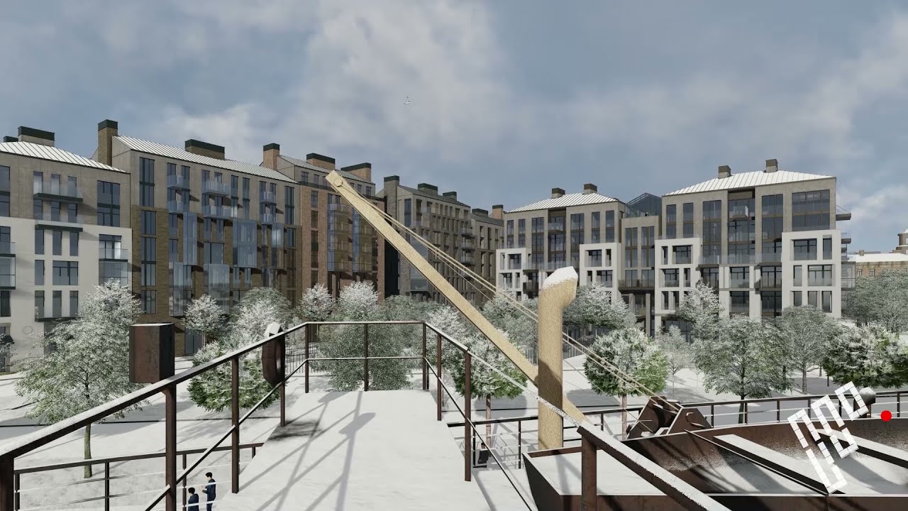 Жилой комплекс на Масляном канале - YouTube