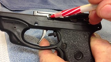 Ruger LC9 Install of NEW Galloway 35% Trigger Bar "Only" Trigger Kit
