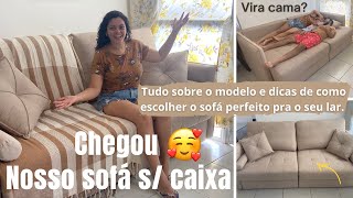 Nosso Sofá Sem Caixa Retratil, Reclinavel Netsofas Modelo Vesúvio