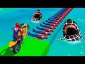 الرجل العنكبوت انقاذ باتمان Spider-Man Rescue Batman vs Iron Man vs Venom GTA 5 Superhero #6