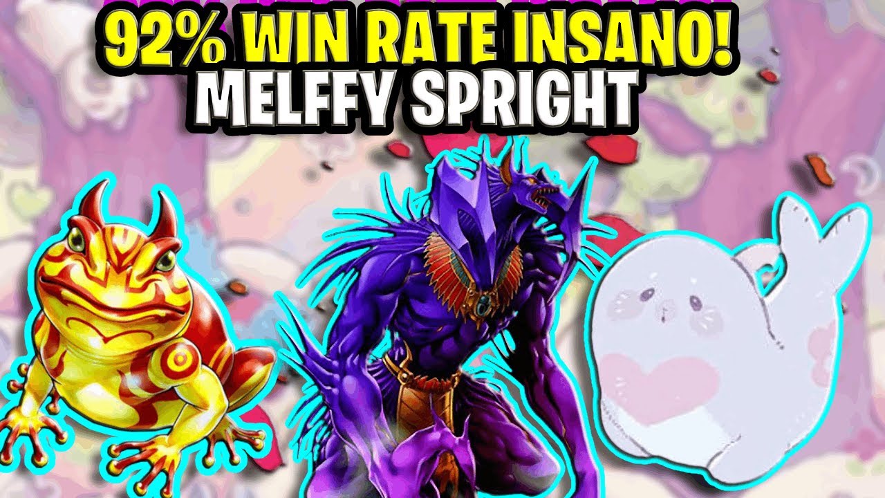 Melffy Spright Frog MEJOR + competitiva versión 🦭  | Yu-gi-oh! Master Duel guía a fondo + replays