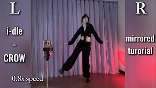 i-dle - CROW Dance Tutorial (Horizontal ver.)
