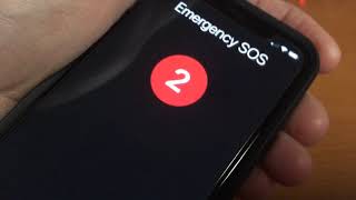 How to use Emergency SOS on the iPhone screenshot 1