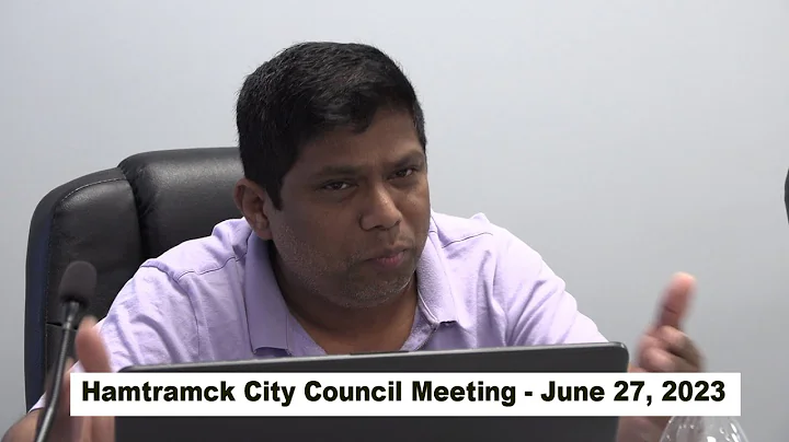 Hamtramck City Council Meeting - June 27, 2023