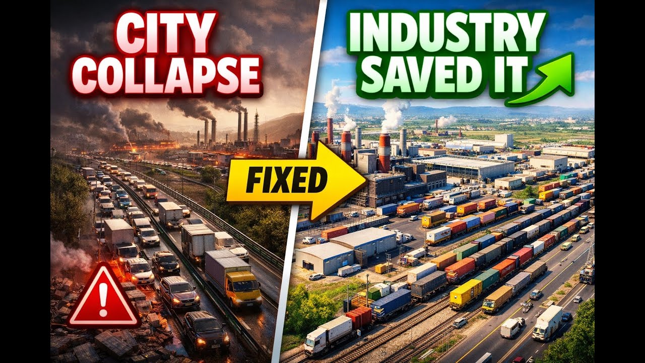 I Built a Huge Industry to Save My City Part 2.