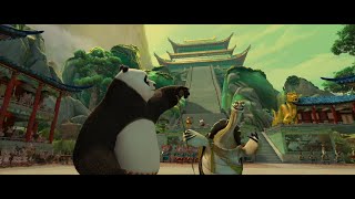 Po chosen a dragon warrior accidentally ( Kung Fu Panda 2008)