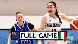 New Zealand v Italy | Full Basketball Game | FIBA U17 Women's Basketball World Cup 2026 screenshot 5