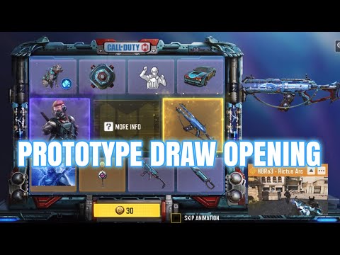 PROTOTYPE DRAW OPENING - COD Mobile