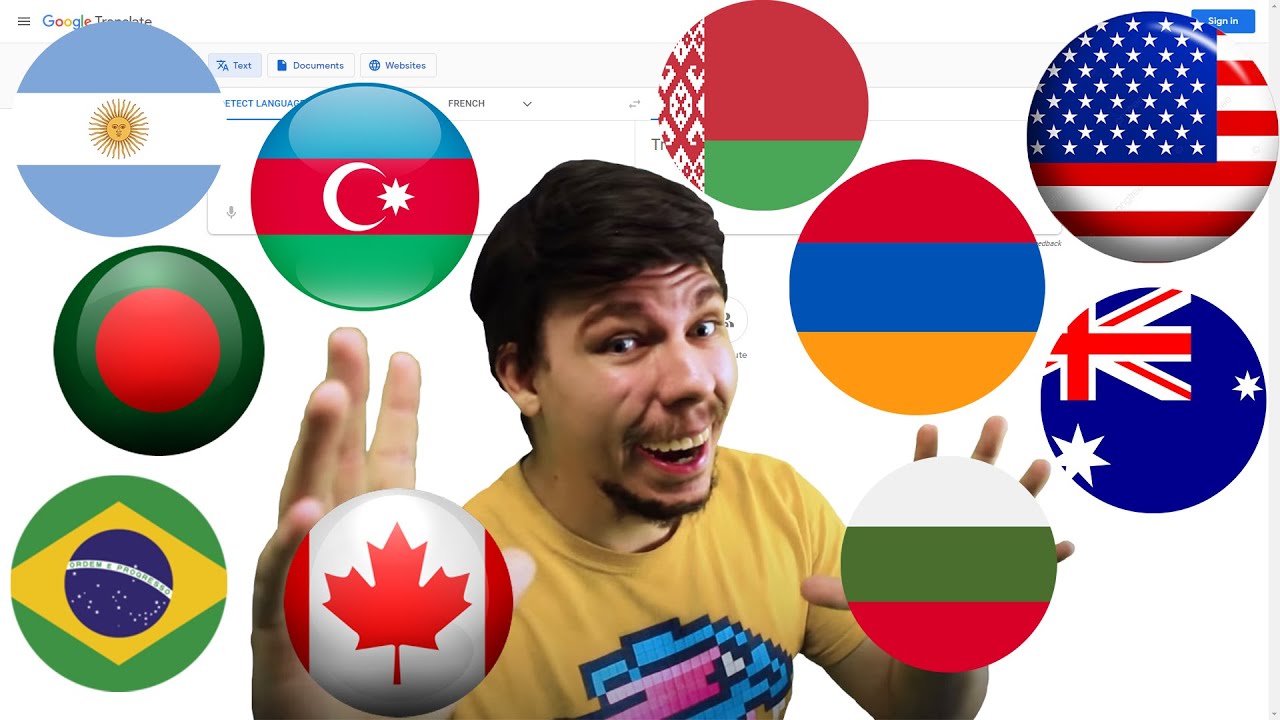 Oiho Mr beast in different languages (part 1) YouTube