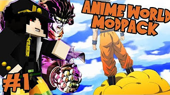Minecraft Anime World Modpack - YouTube