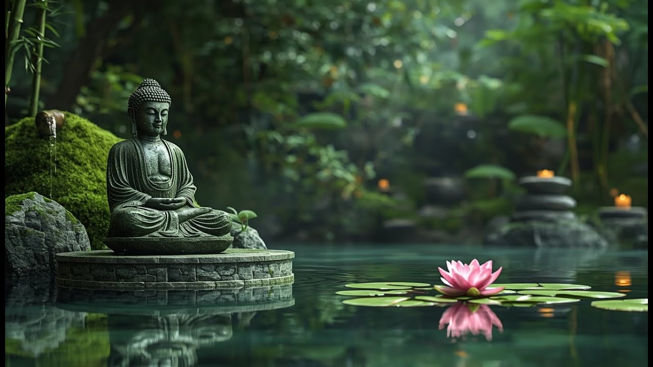 Soothing Healing Music with Water Sounds 🌿 Peaceful Sleep & Stress Relief