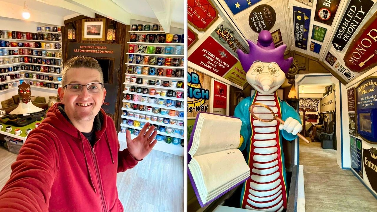 FULL Tour Of My Theme Park Memorabilia Collection!