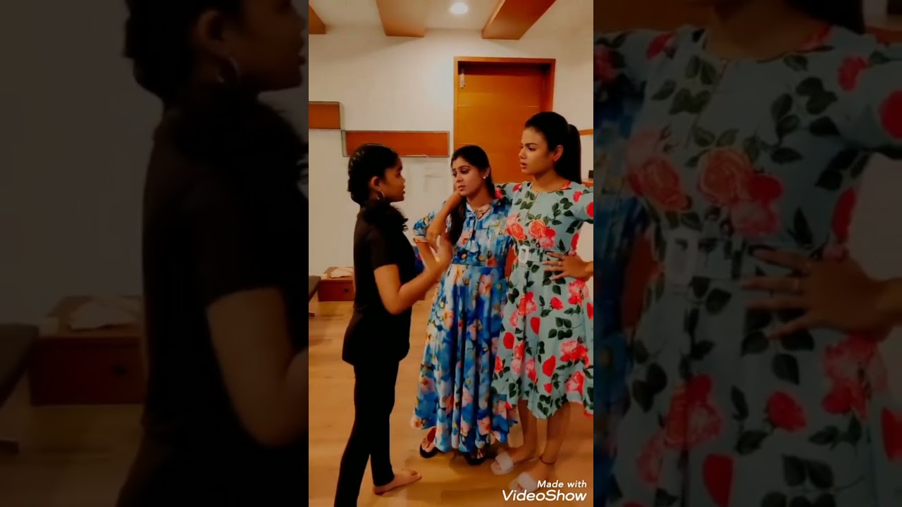 Awesome Video Clip Kaatrukennaveli Serial Actress Preetha, Reddy ...