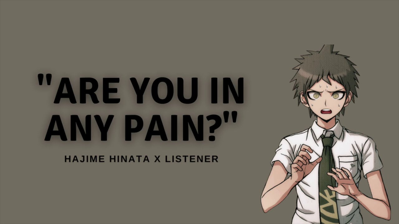 Are you in pain? | Very Awkward Hajime Hinata x Listener | M4A | Period Comfort | Danganronpa