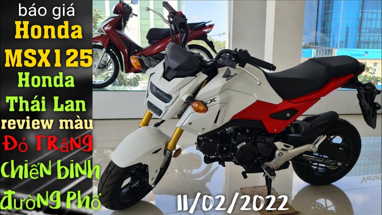 Giá Honda MSX 125 SF 2018 Tại Việt Nam Rẻ Hơn Malaysia 10 triệu  Motor  Bình Dương