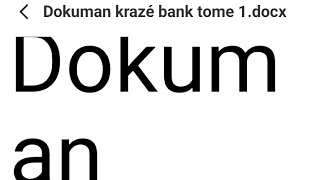Men dokuman kraze bank lan😂neg kap dim pa bouche dat yo mpat bzwen ekri a vend sou li???