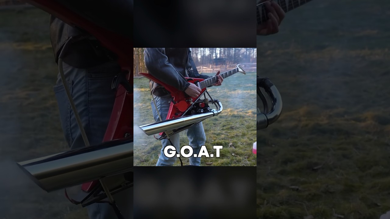 Gas powered guitar is way better than electric
