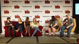 The Walking Dead S1 Panel  The Camp 2023 Chandler Riggs, Laurie Holden, Emma Bell, Madison Lintz