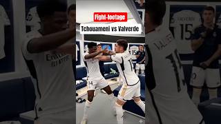 Fight : Valverde vs Tchouameni #realmadrid #valverde #tchouaméni #ai