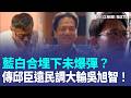 藍白合埋下未爆彈？硬推邱臣遠選到底 傳民調卻大輸吳旭智 柯文哲驚：怎麼可能！竹北藍白合擬下週協商 黃國昌：給國民黨時間｜三立新聞LIVE