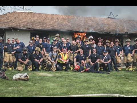 PRAIRIE TOWNSHIP FIRE DEPARTMENT TRAINING FIRE
