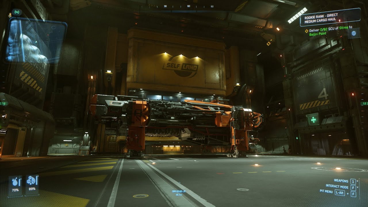Running more Cargo contracts and 1st party invite... Star Citizen Part 24