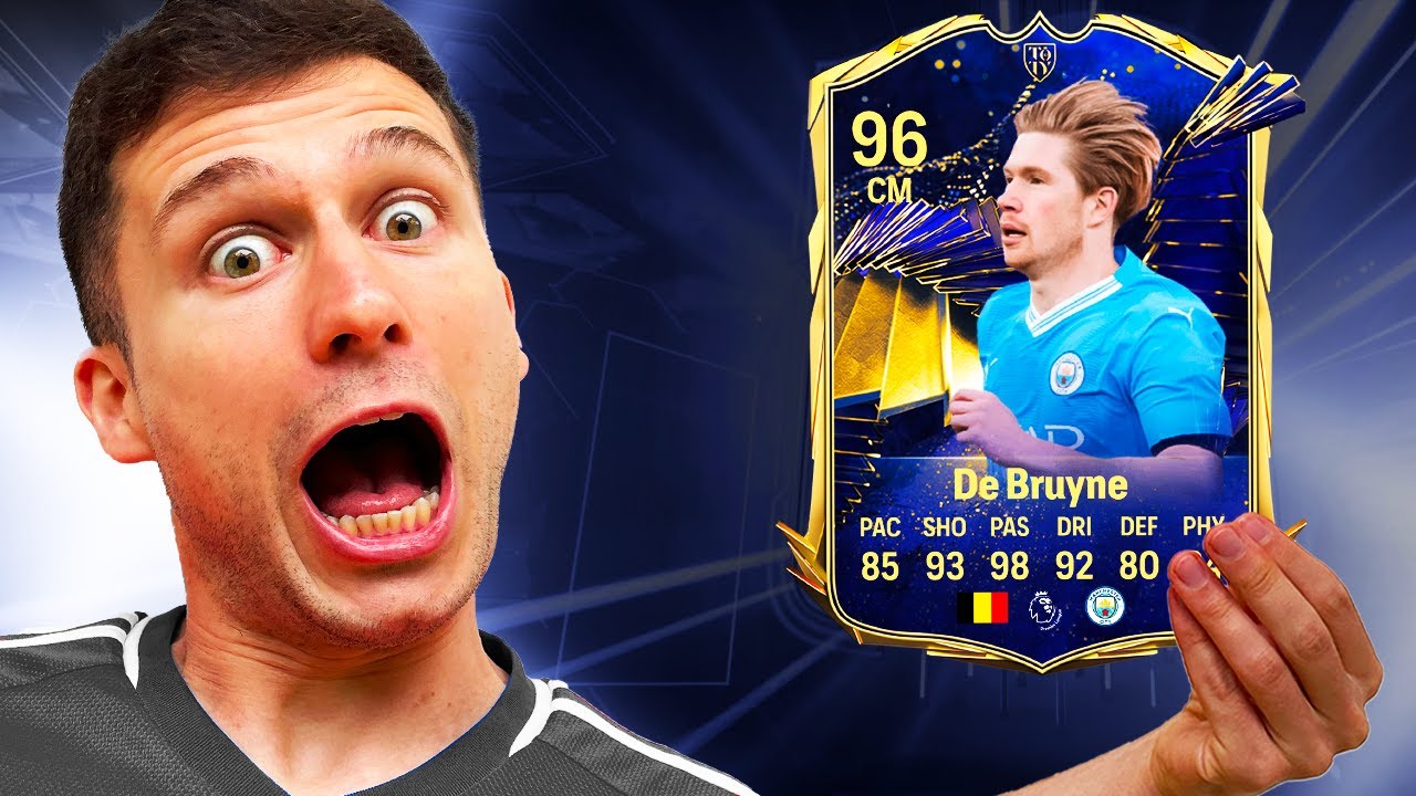 INCRÍVEL!!!! EU TIREI O DE BRUYNE TOTY ABRINDO OS PACKS DA LOJA!!! EA FC 24 ULTIMATE TEAM