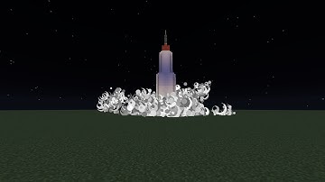 Minecraft: Command Block Rocket Ship (version 2)