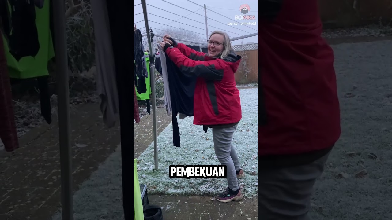 Cara Menjemur Pakaian di Musim Dingin 