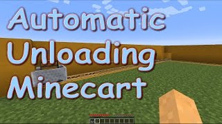 Automatic Minecart Unloader - Minecraft Tutorial [1.5, 1.6, 1.7, 1.8]