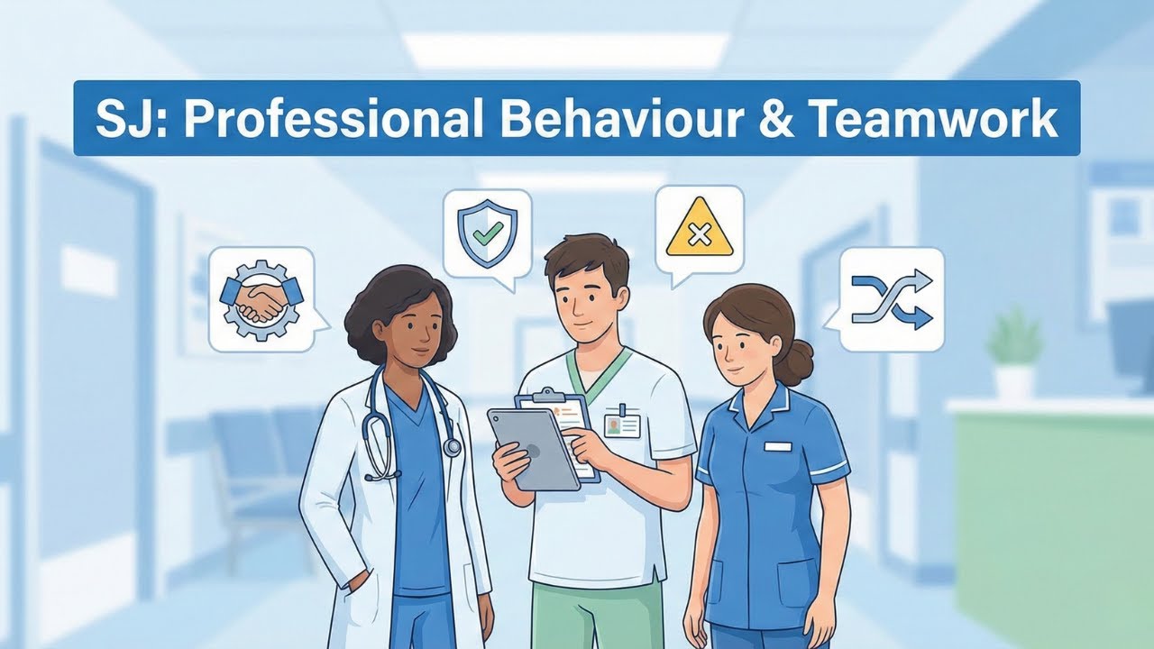 Situational Judgement Guide: Teamwork, Professional Behaviour & Continuity of Care | EduRev